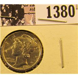 1380 . 1918-S Mercury Dime