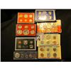 Image 2 : 1396 . 1966 Special Mint Set in a 1967 box; 1982 S Proof Set; 2007 S State Quarters Set, 1974 S Proo