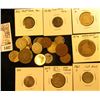 Image 1 : 1407 . $2.18 face value of very worn or cull U.S. Coins, 1821-1921. Includes 2c, 3c Nickel, Seated L