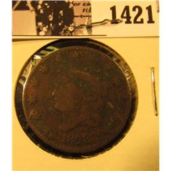 1421 . 1828 U.S. Large Cent, VG.