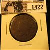 Image 1 : 1422 . 1829 U.S. Large Cent, VG.