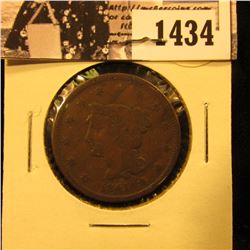 1434 . 1841 U.S. Large Cent, Very Good.