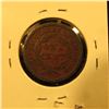 Image 2 : 1441 . 1846 U.S. Large Cent, Very Good. Reddish toning.