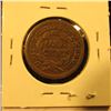 Image 2 : 1442 . 1847 U.S. Large Cent, Very Good.