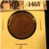 Image 1 : 1458 . 1854 U.S. Large Cent, VG.