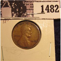 1482 . 1910 P Lincoln Cent, EF.