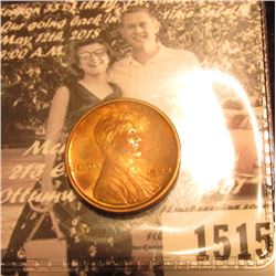 1515 . 1909 P Lincoln Cent, Red-Brown Uncirculated.