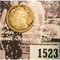 1523 . 1840 P U.S. Seated Liberty Dime, G-VG.