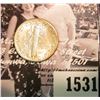 Image 2 : 1531 . 1939 D Mercury Dime, Uncirculated with full split bands.