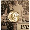Image 1 : 1532 . 1942 S Mercury Dime, Uncirculated with full split bands.