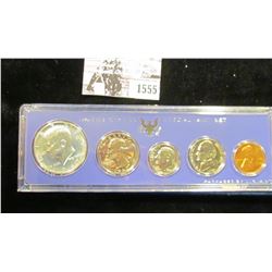 1555 . 1967 U.S. Special Mint Set, Silver in original box of issue.