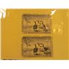 Image 2 : 1572 . 1958 RW25 attached Pair of U.S. Department of the Interior Federal Migratory Waterfowl Stamps