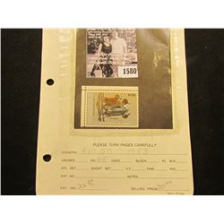 1580 . 1983 RW50 U.S. Department of the Interior Federal Migratory Waterfowl Stamp. Unused, not sign