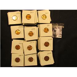 1590 . (5) 1950D, (2) 51D, (4) 53D, (6) 55D, (8) 57D, (21) 59P, (17) 59D, (8) 62P, (2) 63P, (3) 64P,