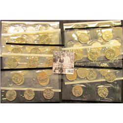 1612 . 1999 P & D, 2000 P, D, 2001 P, D, 2002 P, D, 2003 P, & D U.S. Five-Piece Quarter Mint Sets. (