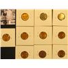 Image 2 : 1618 . 1937P, 39S, 40P, 45P, 51D, 52P, 52D, 54P, D, & S Lincoln Cents all grading from Brown Unc to 