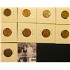 Image 2 : 1669 . 1937P, S, 39P, 40P, 42P, D, 44S, 45D, & 61P Lincoln Cents all grading from Brown Unc to Super