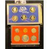 Image 1 : 1697 . 1982 S Deep Mirror Cameo U.S. Proof Set with special Mint Medal. Original as issued; & 2003 S