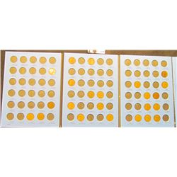 1700 . 1912-40 Partial Set of Lincoln Cents in a Whitman folder. Includes 1912P, 17P, 18P, D,  & etc