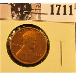 1711 . 1917 P Lincoln Cent, Mostly Red Uncirculated.