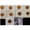 Image 3 : 1750 . (2) 1963P, (2) 68S, 71S, (7) 73S, (2) 74S, & (3) 76S Proof Lincoln Cents.