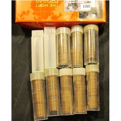 1768 . (10) Plastic tubes most of which are full and all labeled 30’s to Teens. All appear to be ear