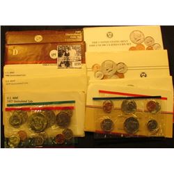 1775 . 1977, 79, 80, 84, 85, 86, 87, 88, & 89 U.S. Mint Sets. All original as issued. (total face va