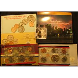 1780 . 1984, 90, 94, 98, & 2010 U.S. Mint Sets. All original as issued. (Total face value $21.10)