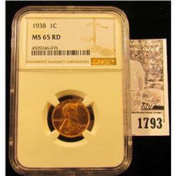 1783 . 1930 P Lincoln Cent, NGC slabbed MS65 RD.