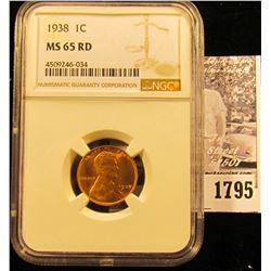 1785 . 1936 S Lincoln Cent NGC slabbed MS65 RD.
