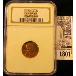 1791 . 1938 P Lincoln Cent NGC slabbed MS65 RD.