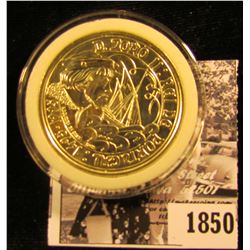 1850.1495-1995 Republic of Portugal Silver 1000 Escudos. Encapsulated. Gem BU.