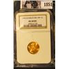 Image 1 : 1851. 1995 DOUBLED DIE OBV 1C GRADED MS68 RD BY NGC