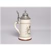 Image 2 : Old German Ceramic Stein  Indfented ED&C