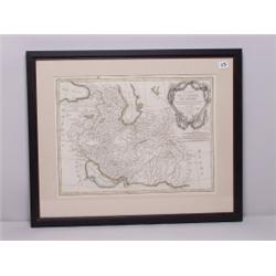 Antique Map of Persia