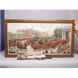 R.C.M.P. 1911 Coronation Lithgraph