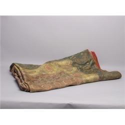 Chinese Silk Embossed Tapestry