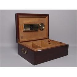 Barton & Reed Cigar Humidor  Diamond Crown