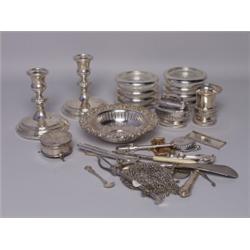 Estate Lot Sterling Silver & Silver Plate