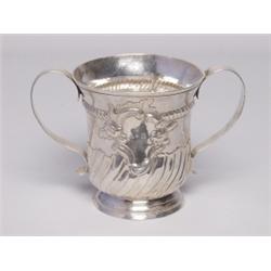 Georgian Sterling Double Handled Mug