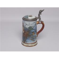 Rare Old Mettlach Gnome Tankard #2134