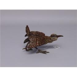 Antique Austrian Gold Painted Bronze