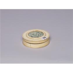 Georgian Circular Snuff Box 