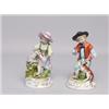 Image 1 : Pair Dresden Porcelain Figures C.1900