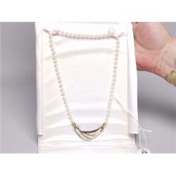 Jewelry:  Cultured Pearl Necklace  61...5.5-6.0mm