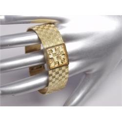 Gold Wrist Watch 18K & Strap by Juvenia