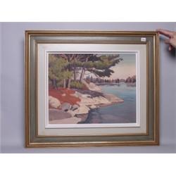 W.H. Wills Listed Canadian Oil on Board