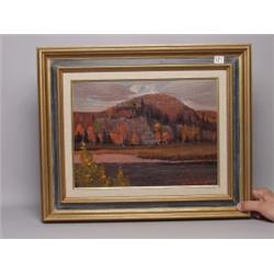 W.H. Willis Listed Canadian Oil on Board