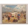 Image 1 : Late 19th C Oil Painting on Canvas