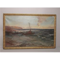 John Calmers Oil on Canvas Signed 